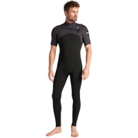 Mens NuWave Session Lite 2/ 2mm Chest Zip Short Arm Wetsuit